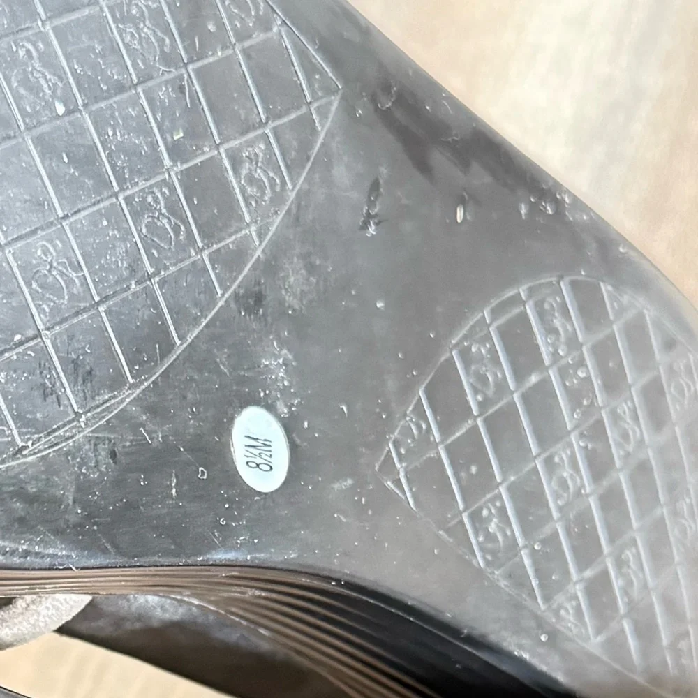 Donald Pliner Women's Fifi Flatform Thong Sandals metallic size 8.5 - Picture 3 of 6